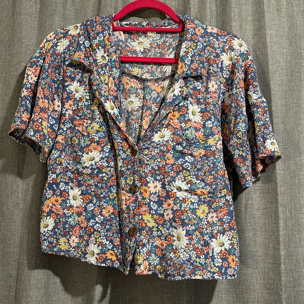 O’Neil floral aloha shirt